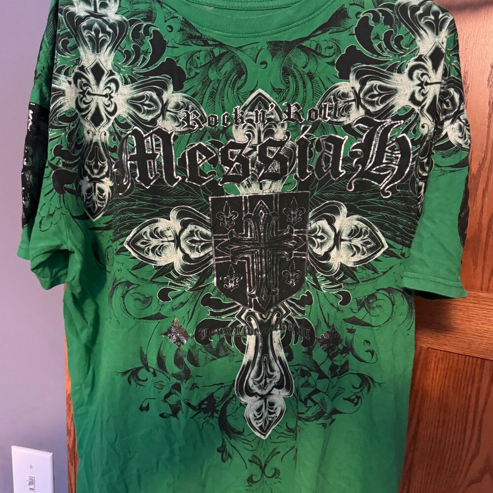 Xzavier Rock N' Roll Messiah Shirt - Men's Large